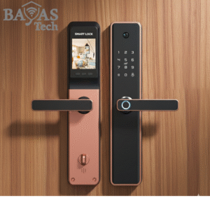 tuya-Electric Tuya App Smart Digital Door Lock Outdoor With Wifi Fingerprint Camera