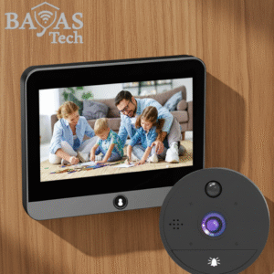 tuya-HD 4.3" Display Peephole Video Doorbell Camera