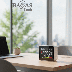 sensor-measuring Carbon Dioxide , Temperature, and Humidity