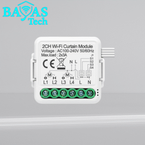 Two separate channels DIY smart curtain module